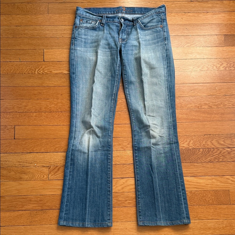 Classic Women's Blue Bootcut Jeans